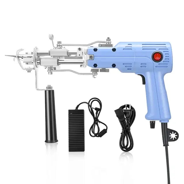 Professional duo type tufting gun (CUT and LOOP)
